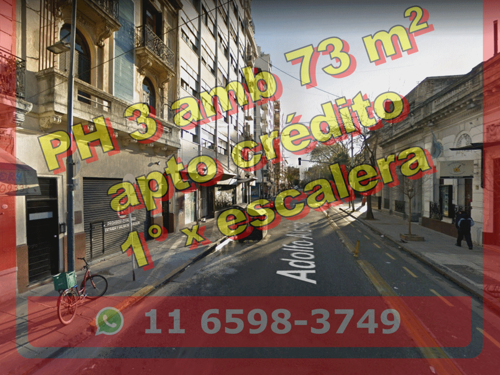 PH en Venta en Balvanera (Congreso) 3 ambientes 73 m2, 1° por escalera - Alsina 2100