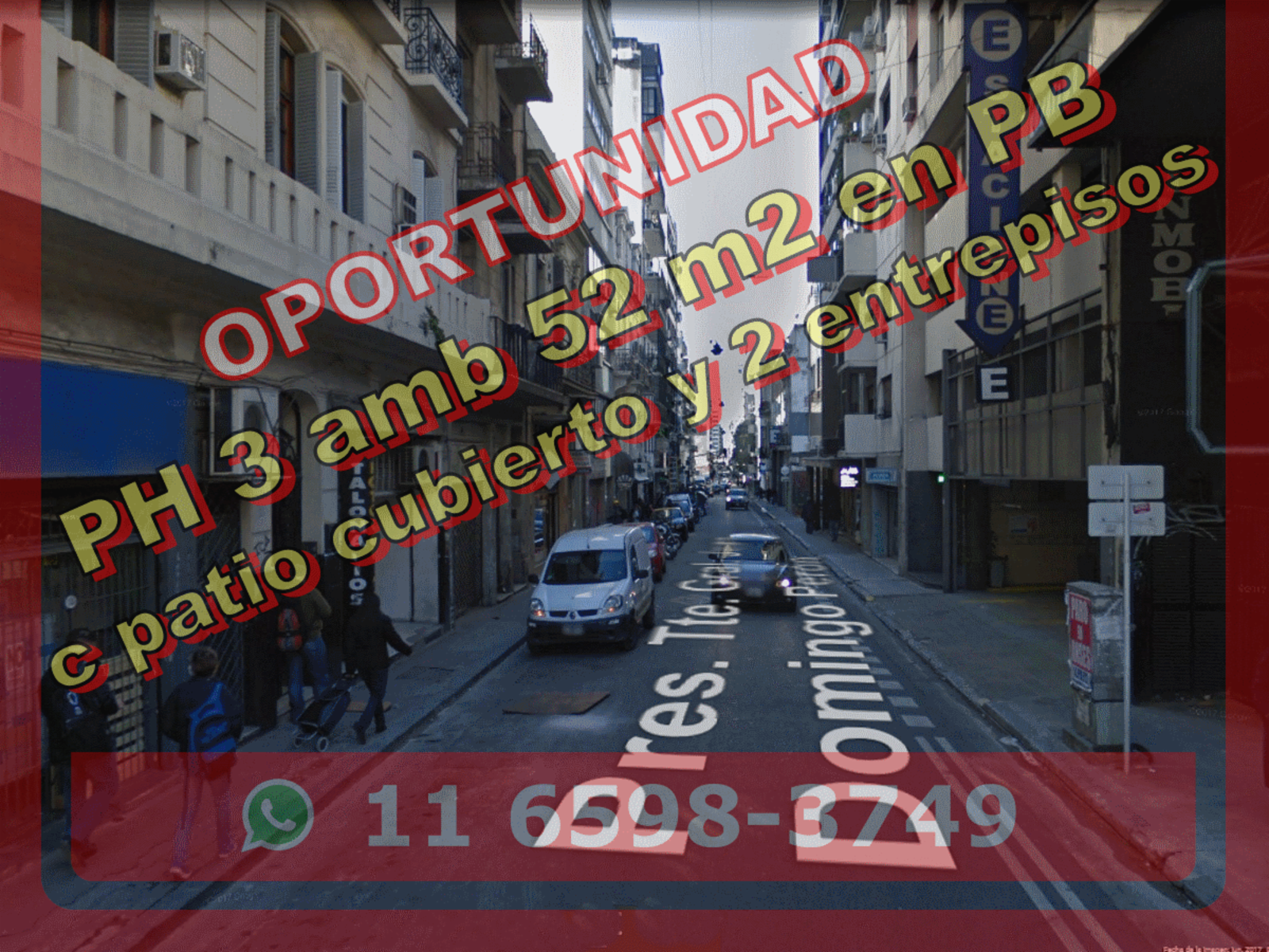 OPORTUNIDAD - PH en Venta en Congreso 3 ambientes 52 m2 en PB, reciclado - Juan D Perón 1500