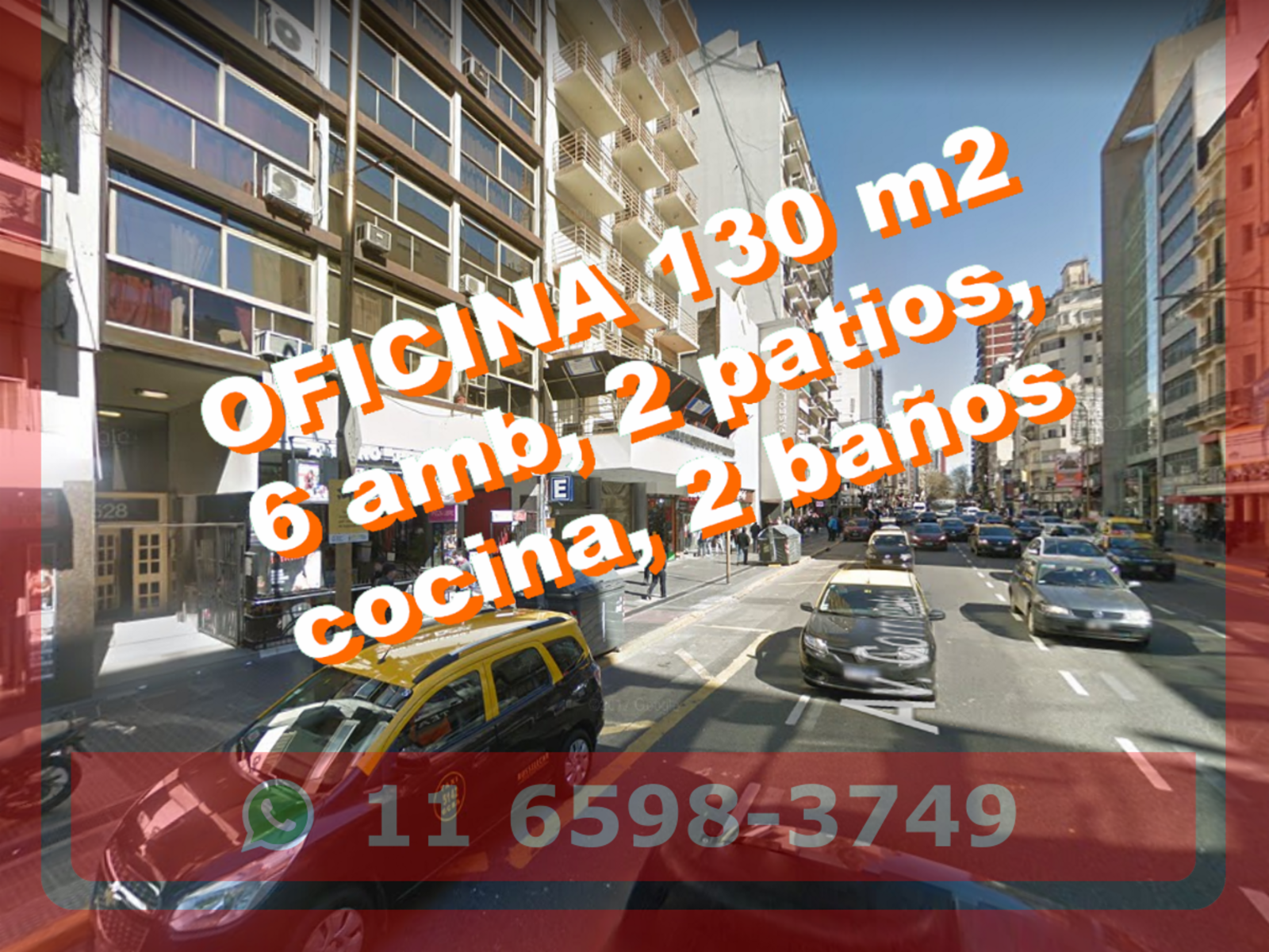 NUEVO PRECIO - Departamento / Oficinas en Venta en Balvanera 5 ambientes 2 baños 130 m2 – Av Corrientes 1600