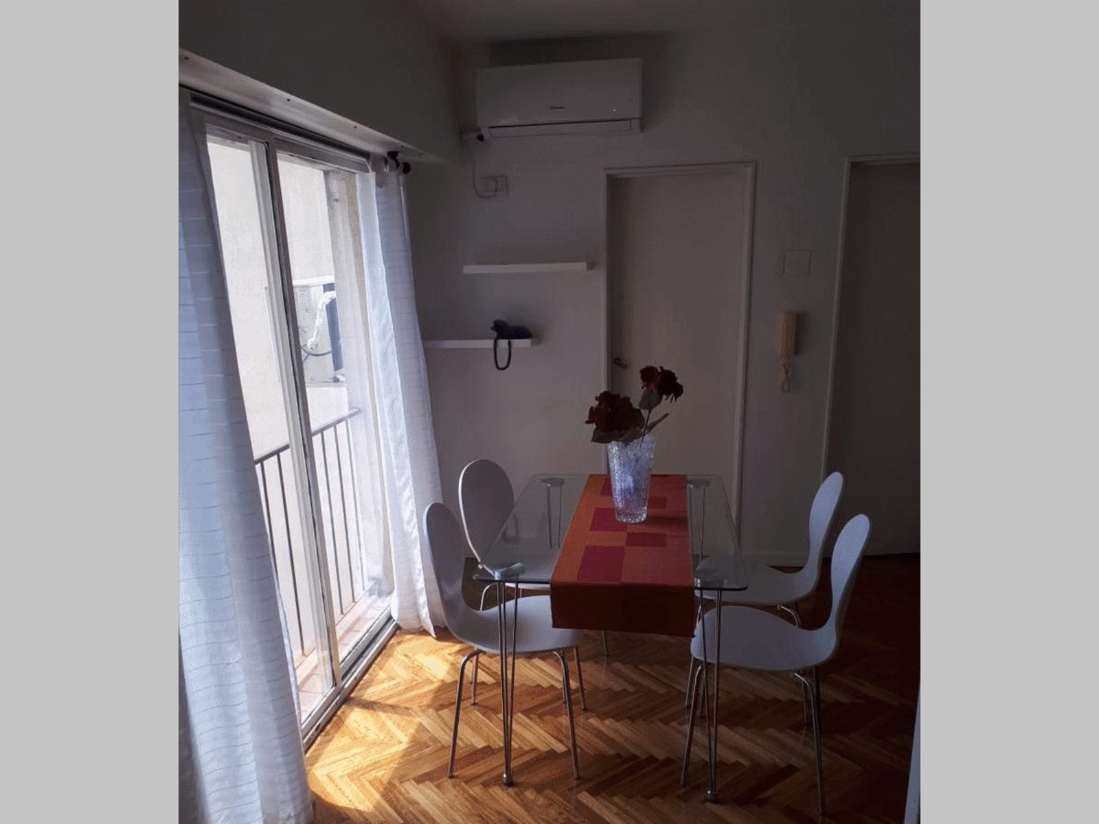Departamento en Venta en Palermo Nuevo 1 ambiente 28 m2 c balcón francés, amoblado – Av Santa Fe 4500 — foto 3