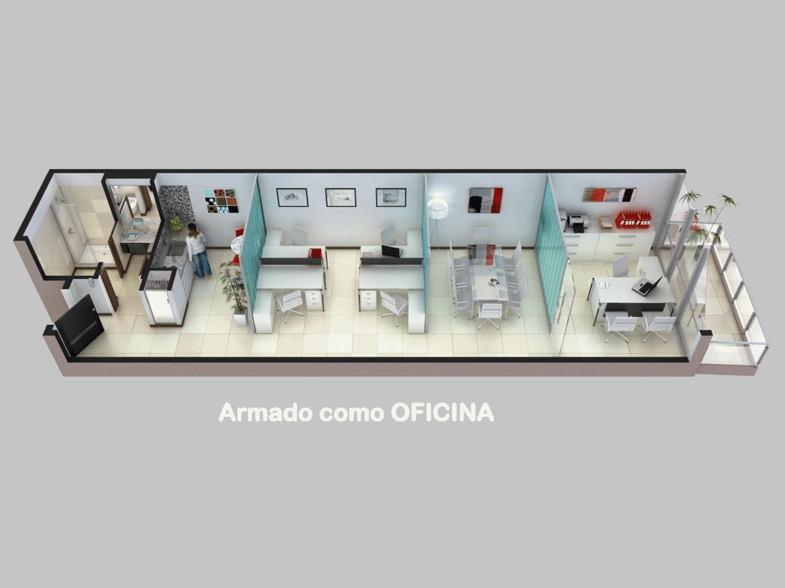 A ESTRENAR - Departamento en Venta en Congreso (San Nicolás) 1 ambiente 56 m2 + balcón al frente, con amenities (hay financiación en AR$) - Rodríguez Peña 200 — foto 3