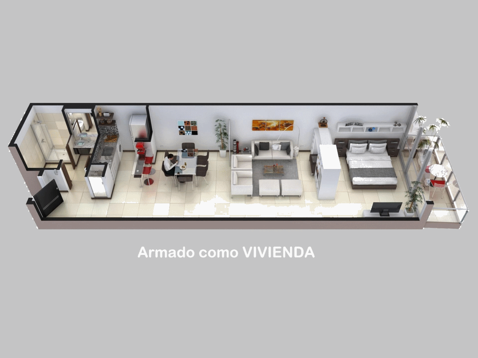 A ESTRENAR - Departamento en Venta en Congreso (San Nicolás) 1 ambiente 56 m2 + balcón al frente, con amenities (hay financiación en AR$) - Rodríguez Peña 200 — foto 2