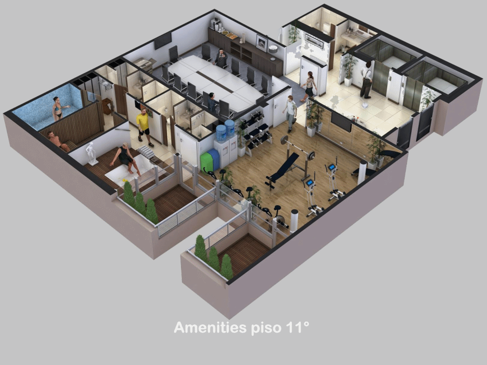 A ESTRENAR - Departamento en Venta en Congreso (San Nicolás) 1 ambiente 56 m2 + balcón al frente, con amenities (hay financiación en AR$) - Rodríguez Peña 200 — foto 4