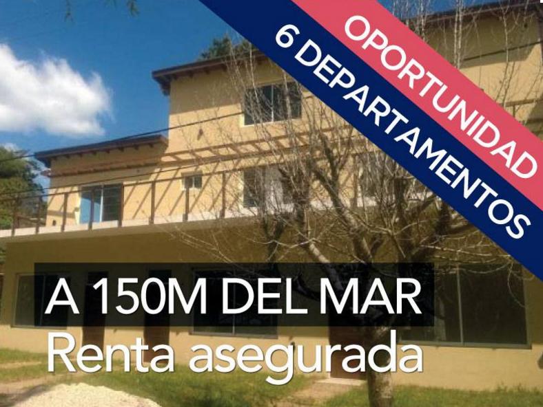 Complejo de deptos en Pinamar a muy pocos metros del mar. Atención inversores: Renta asegurada!! - 1