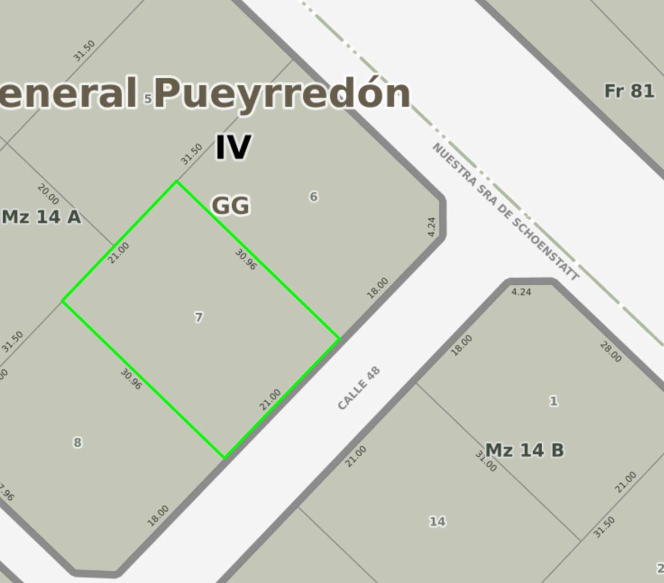 Terreno/Lote en venta. 648 m2 - Mar Del Plata