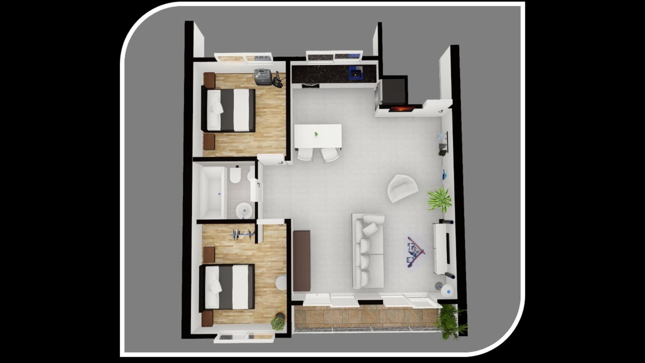 Departamento 2 Amb. En Venta, Balcón, Terraza Privada, Cochera - Ramos Mejia — foto 4