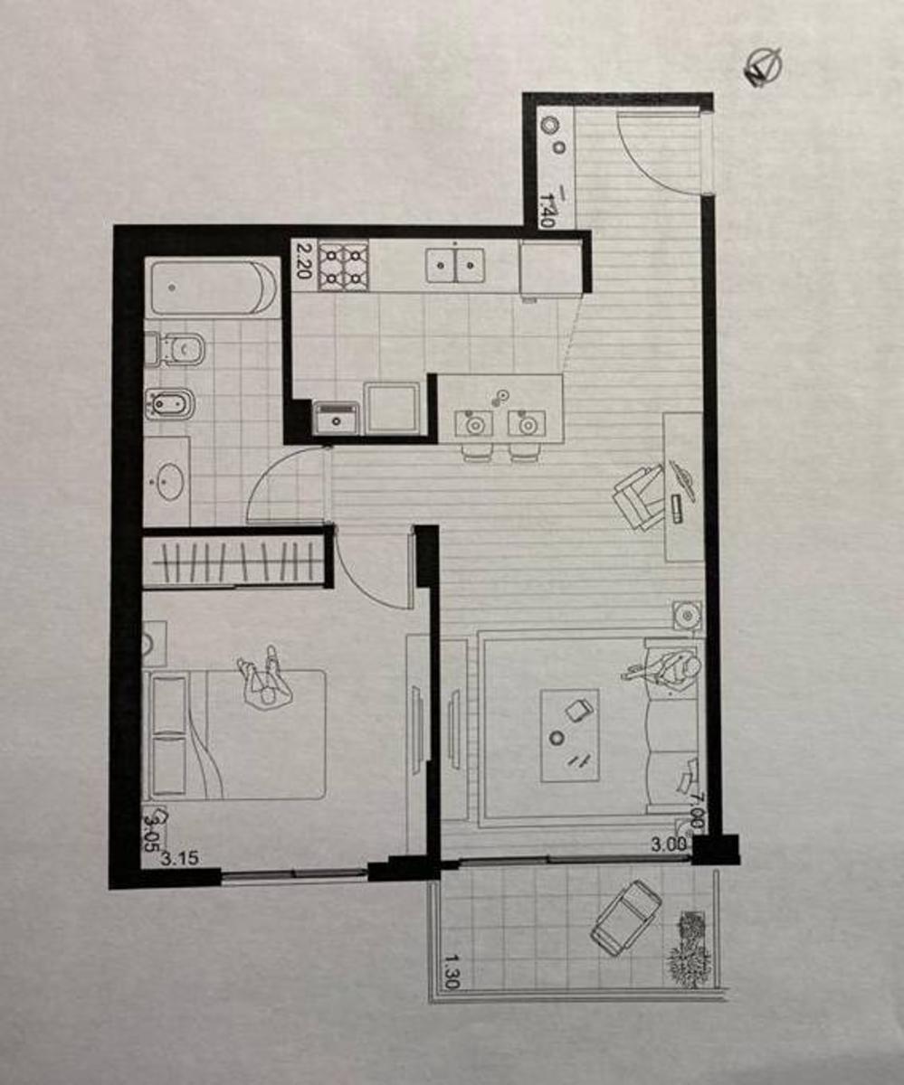 Excelente y amplio departamento de 2 ambientes de categoria en el barrio de Caballito — foto 11