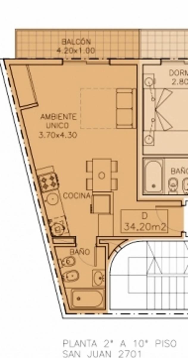 MONOAMBIENTE EXTERNO SAN JUAN 2700 - ATENCIÓN INVERSORES — foto 8