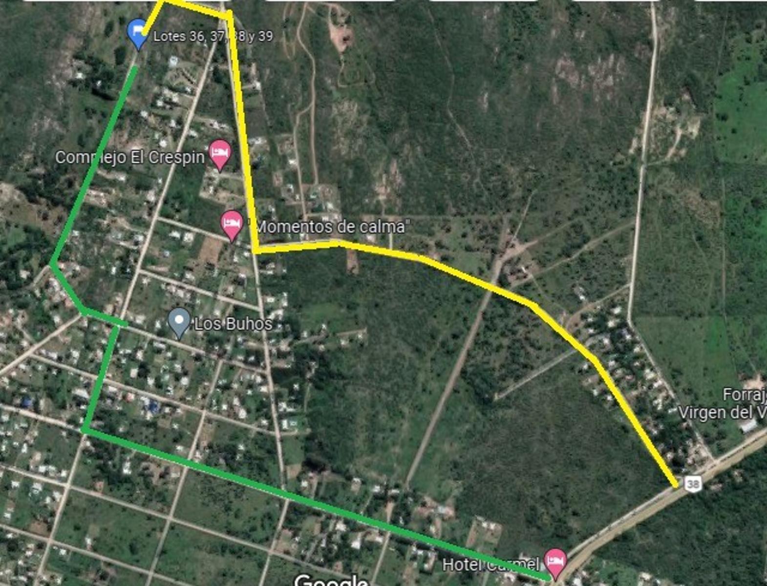 LOTE TANTI Calle SAN ROQUE, 889 m2 ESCRITURA Títulos perfectos, Plano de MENSURA Y SUBDIVISION — foto 3