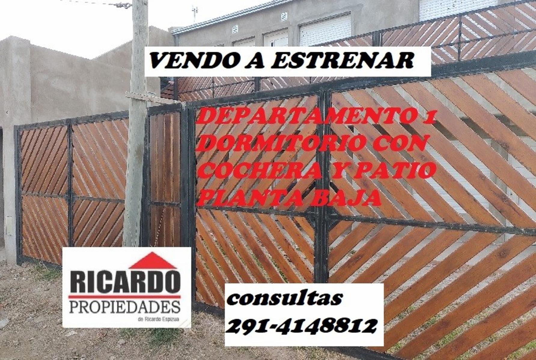 Vendo Departamento a estrenar