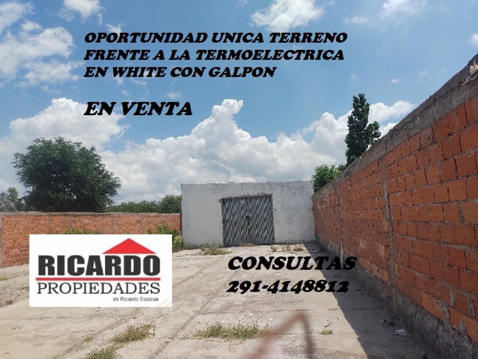 Vendo galpon en frente termoelectrica White - 1