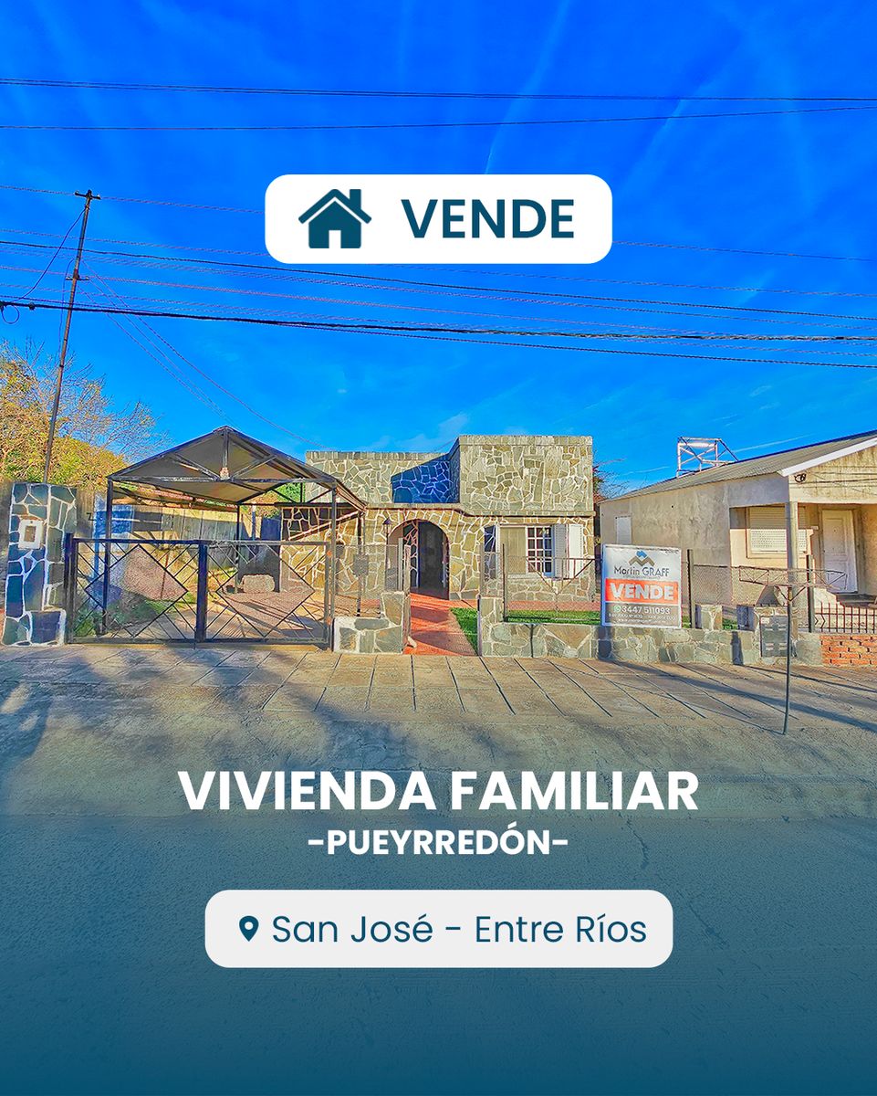 Casa en Venta San José . Pueyrredón