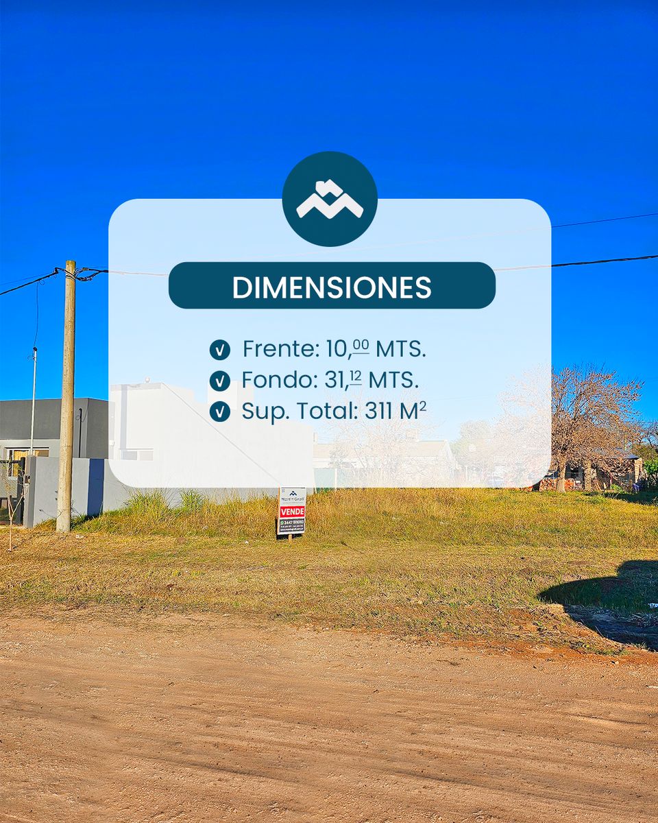 Terreno en venta en Barrio Los Bomberos . 10×31,21 m con posibilidad decompra conjunta — foto 2