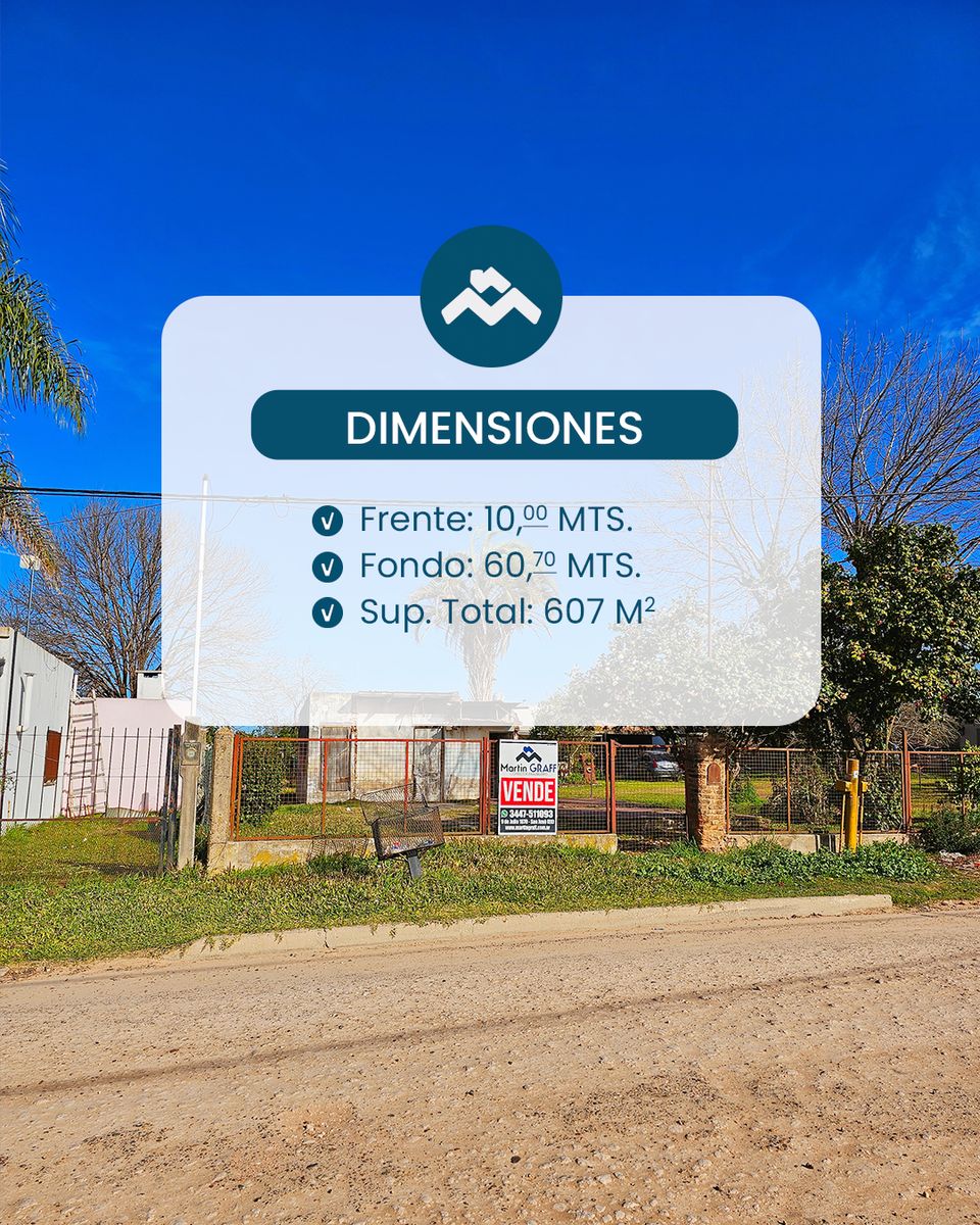 Lote en venta en San José .Estrada al 2000 .607 m2 con servicios — foto 2