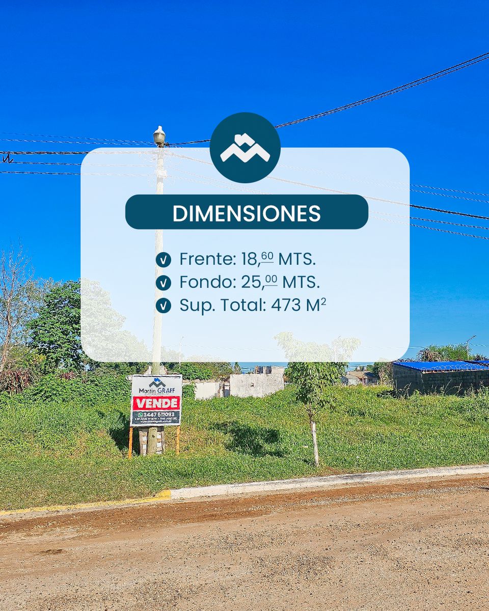 Lote en Venta en San José . 473 m2 . Entre Ríos y Av. Dr. Cettour .Ideal para Construir o Invertir — foto 2