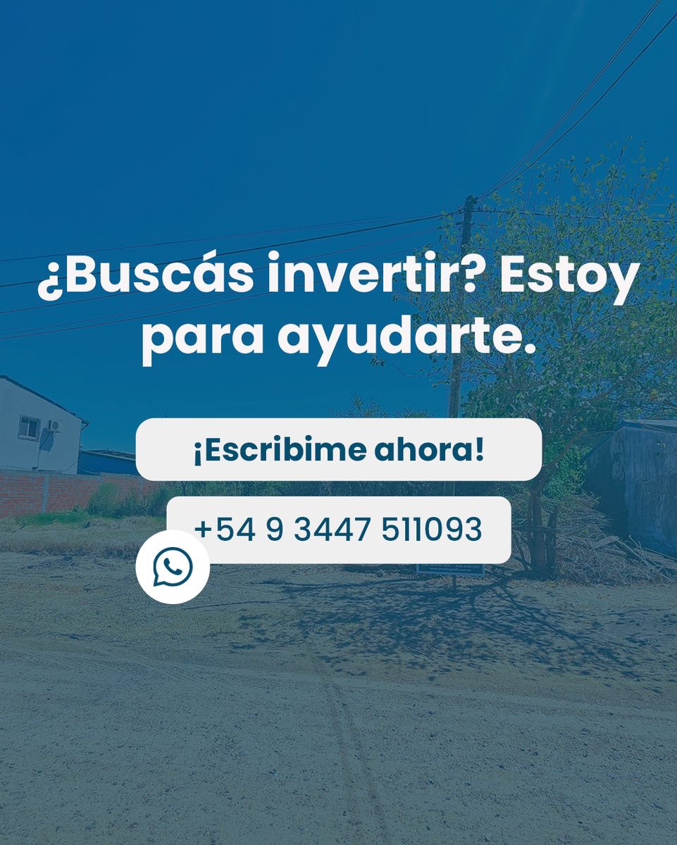 Dos lotes juntos en venta en San José, Entre Ríos | Martín Graff