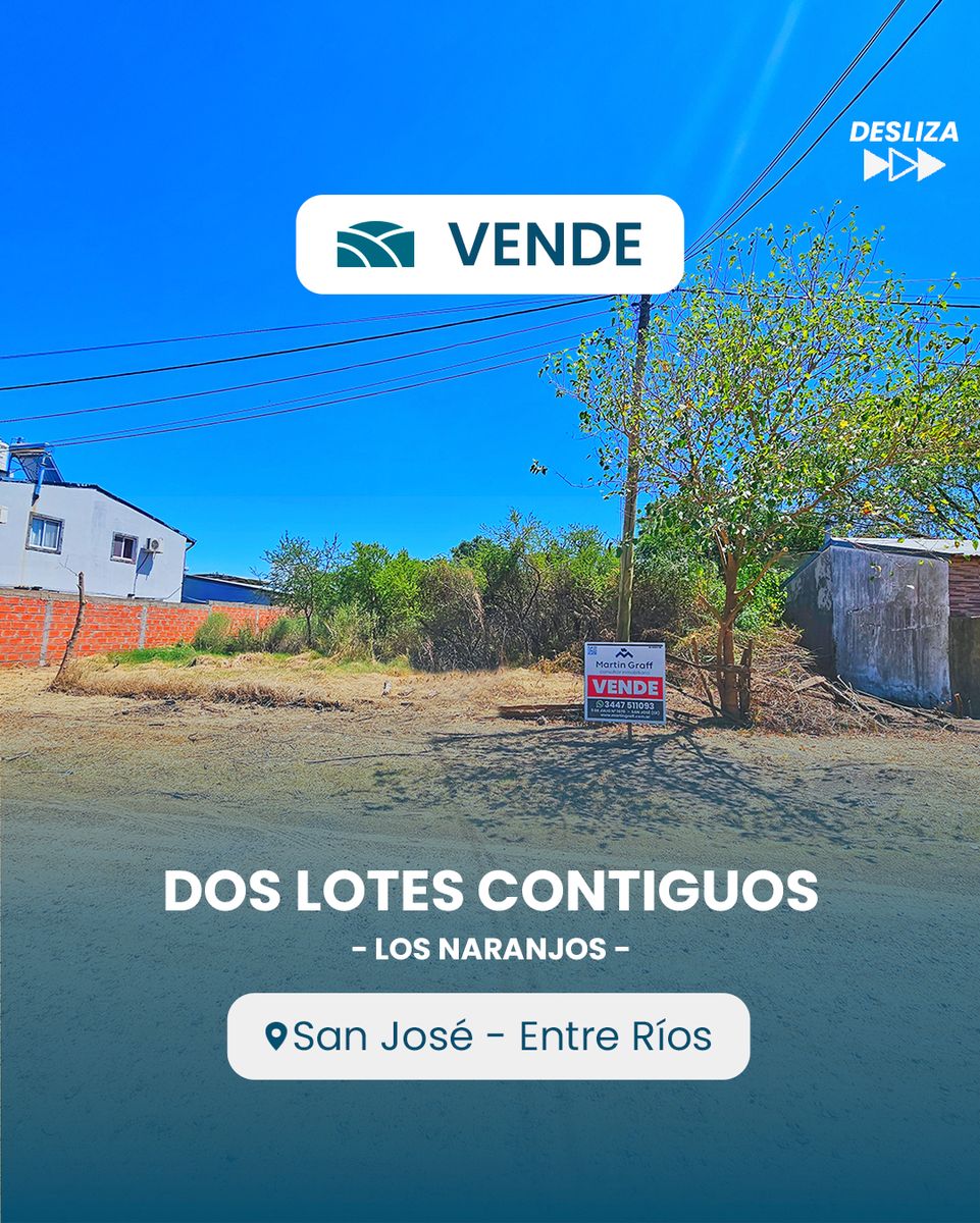 Dos lotes juntos en venta en San José, Entre Ríos | Martín Graff — foto 3
