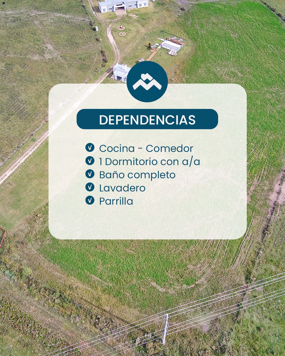 Fracción de campo en venta sobre colectora Ruta 14. 1 hectárea con casamoderna y gastos de escrituración incluidos — foto 2