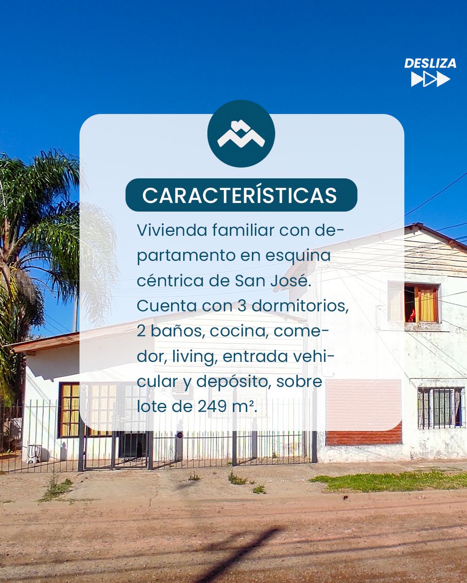 Vivienda con departamento en esquina de San José — foto 2
