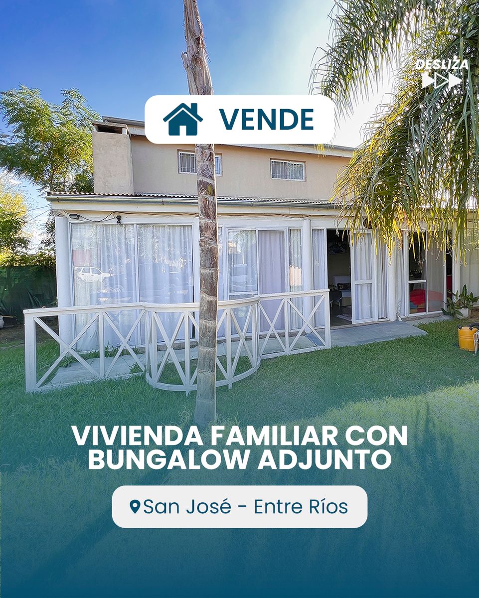 Propiedad con bungalow en venta en San José