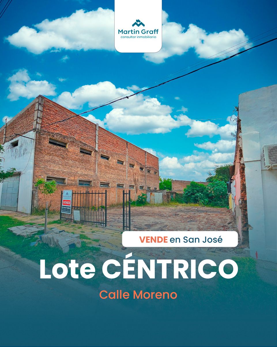 Lote en venta centro San José Entre Ríos - 1