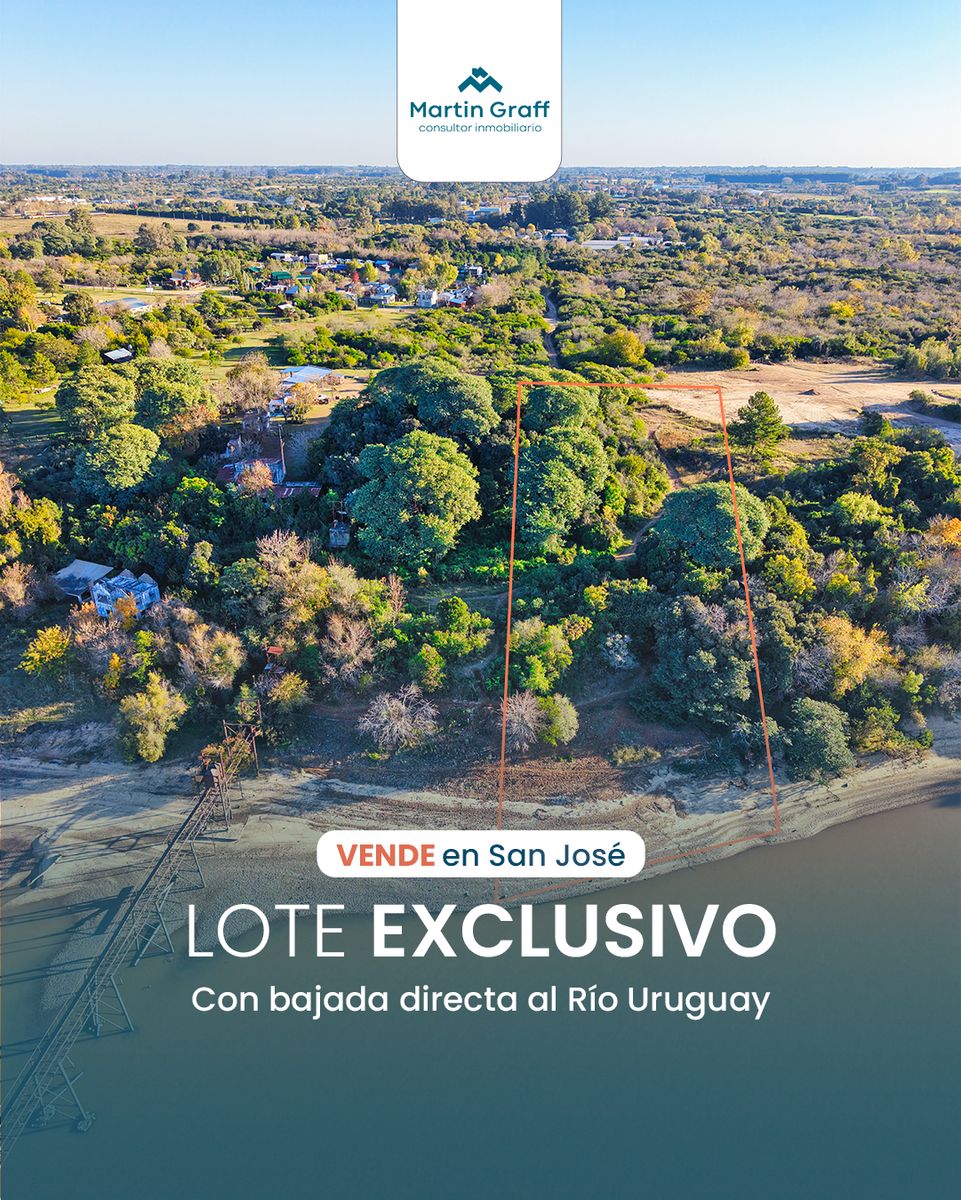 Lote frente al río Uruguay San José exclusivo - 1