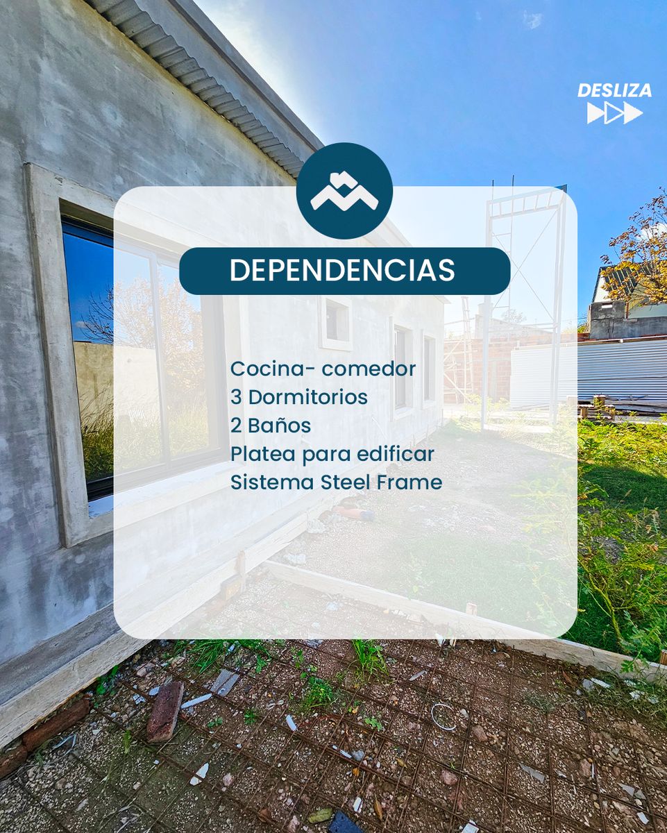 Casa en obra en San José con materiales incluidos - 2