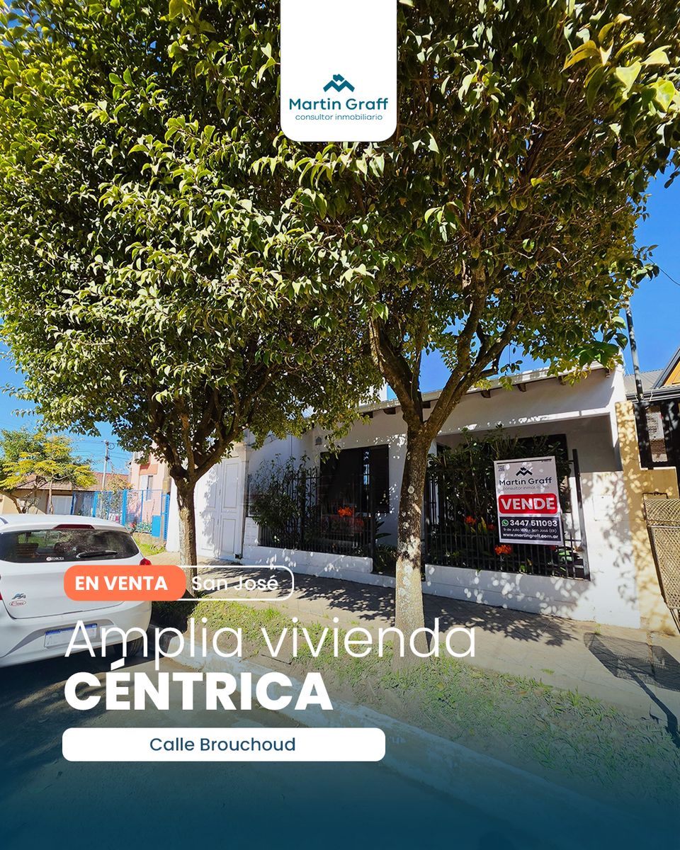Casa céntrica apta crédito en San José | 4 dormitorios - 1