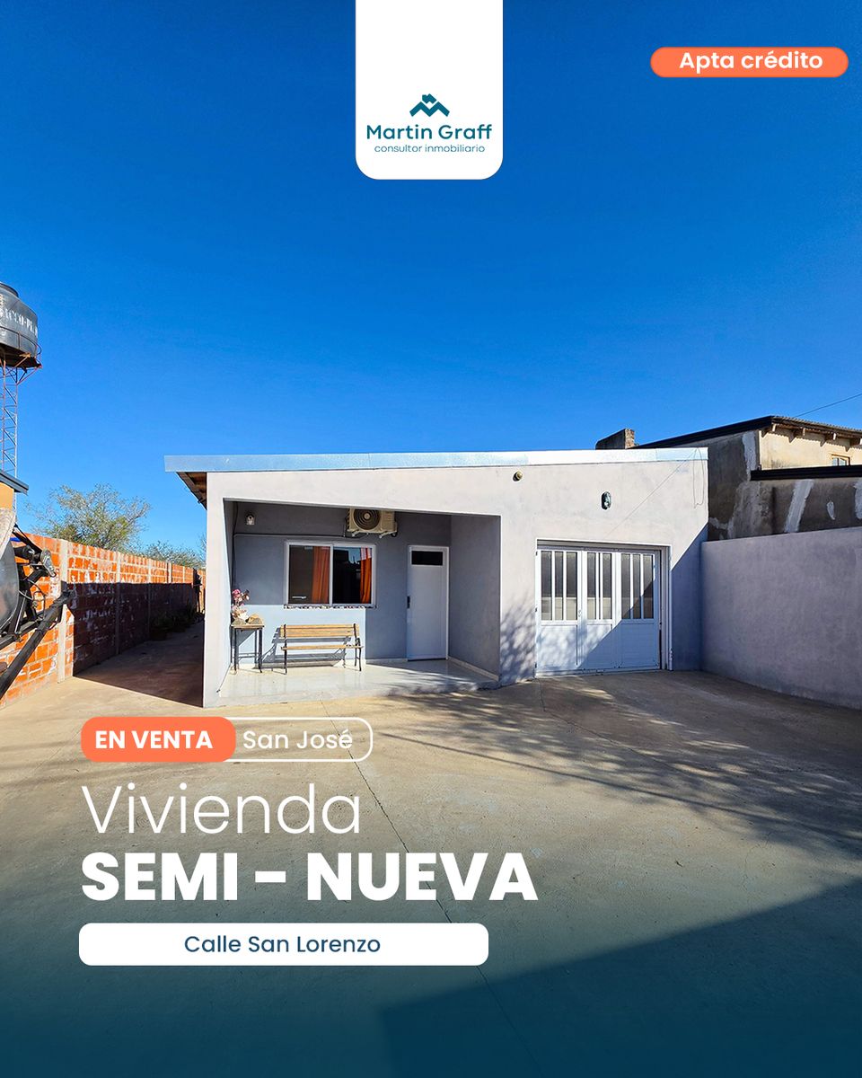 Casa apta crédito hipotecario en San José | San Lorenzo - 1