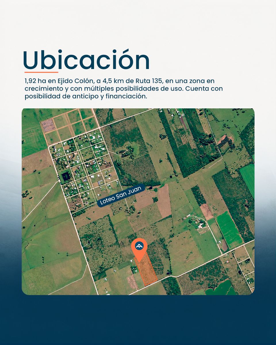 Terreno de 1,92 hectáreas en Colón | Ejido Colón - 4
