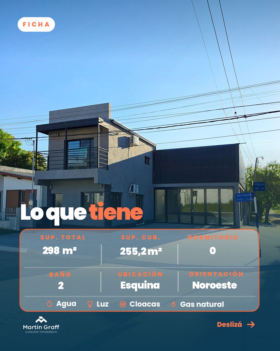 Local comercial en esquina con oficina y monoambiente - San José - 6
