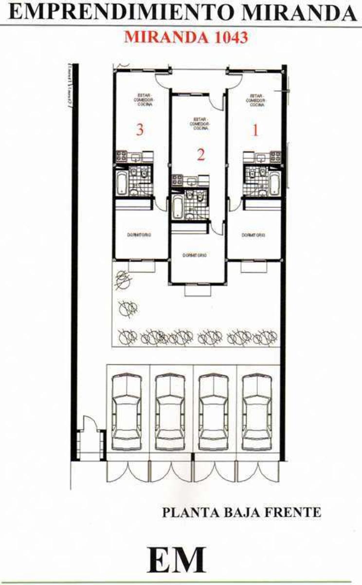 CONDOMINIO MIRANDA-DOS Y TRES AMB.-COCHERA OPCIONAL.ULTIMA UNIDAD!!!! - 4