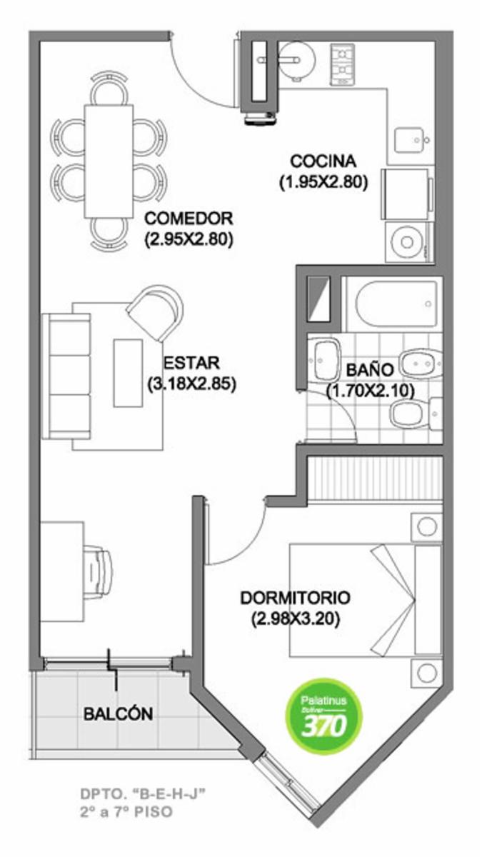 EDIFICIO PALATINUS BOLIVAR 370, OPORTUNIDAD, AMENITES — foto 4