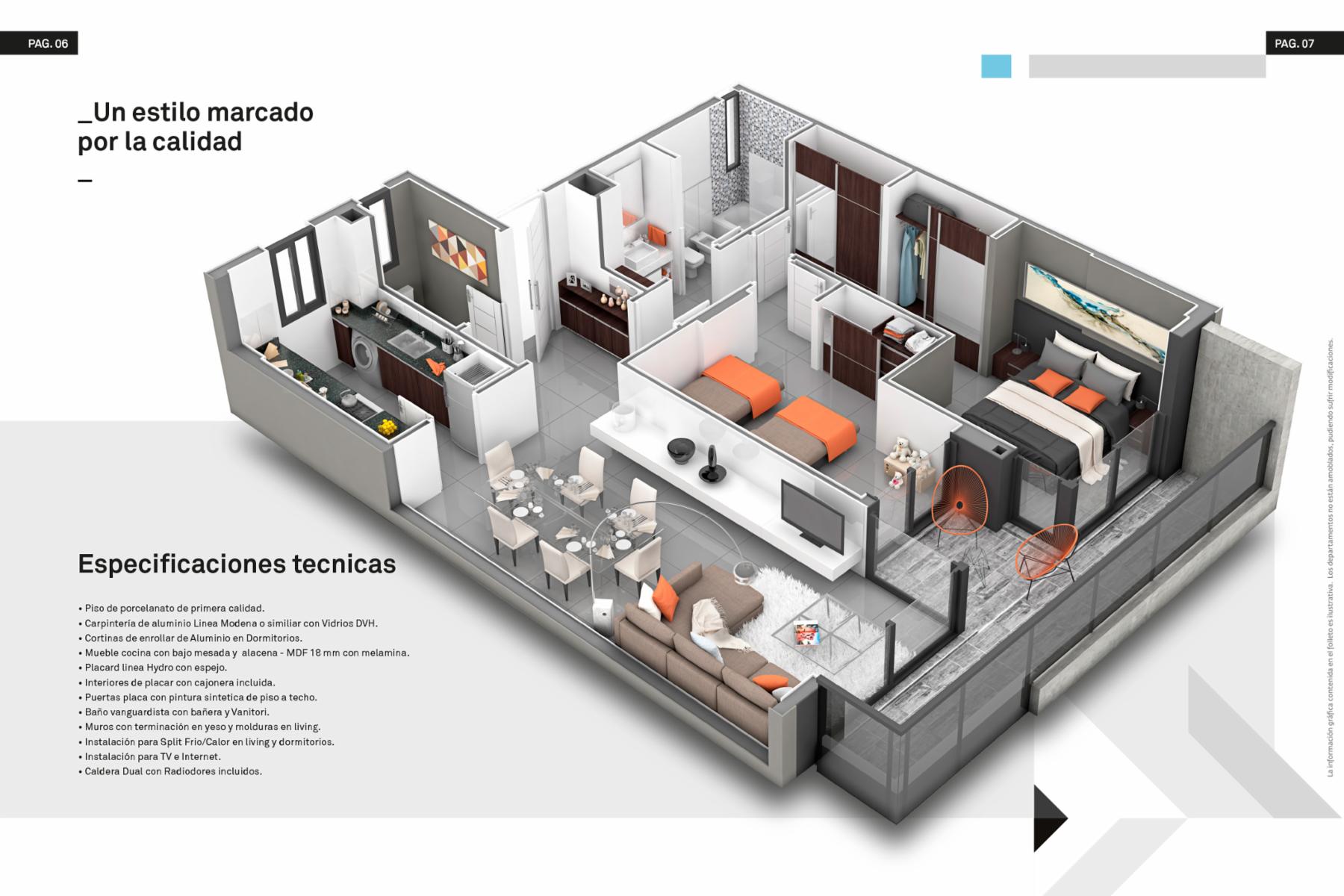 DEPARTAMENTOS DOS DORMITORIOS, EN VENTA, NUEVA CORDOBA, TORRE REGGIA 4, EN CONSTRUCCIÓN — foto 4