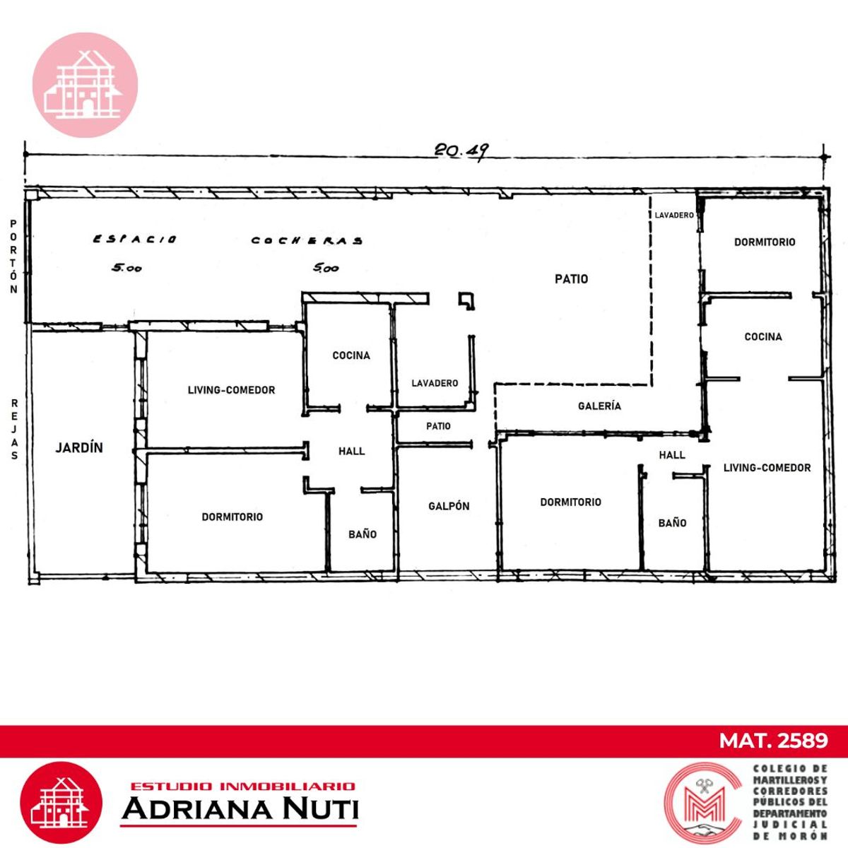 Casa Americana de 5 Ambientes - 20