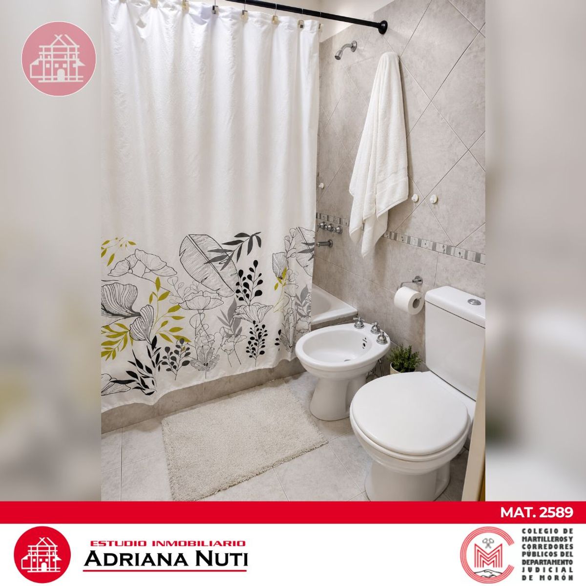 Departamento en planta baja de 2 ambientes con cochera - 5