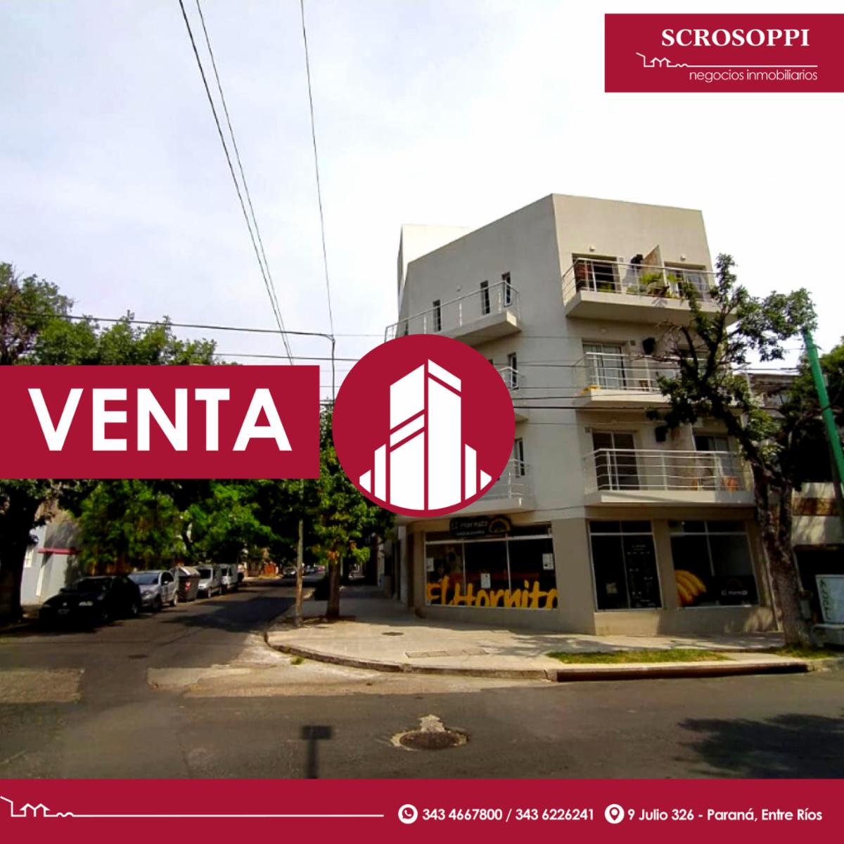 Venta de departamento en calle Catamarca y México