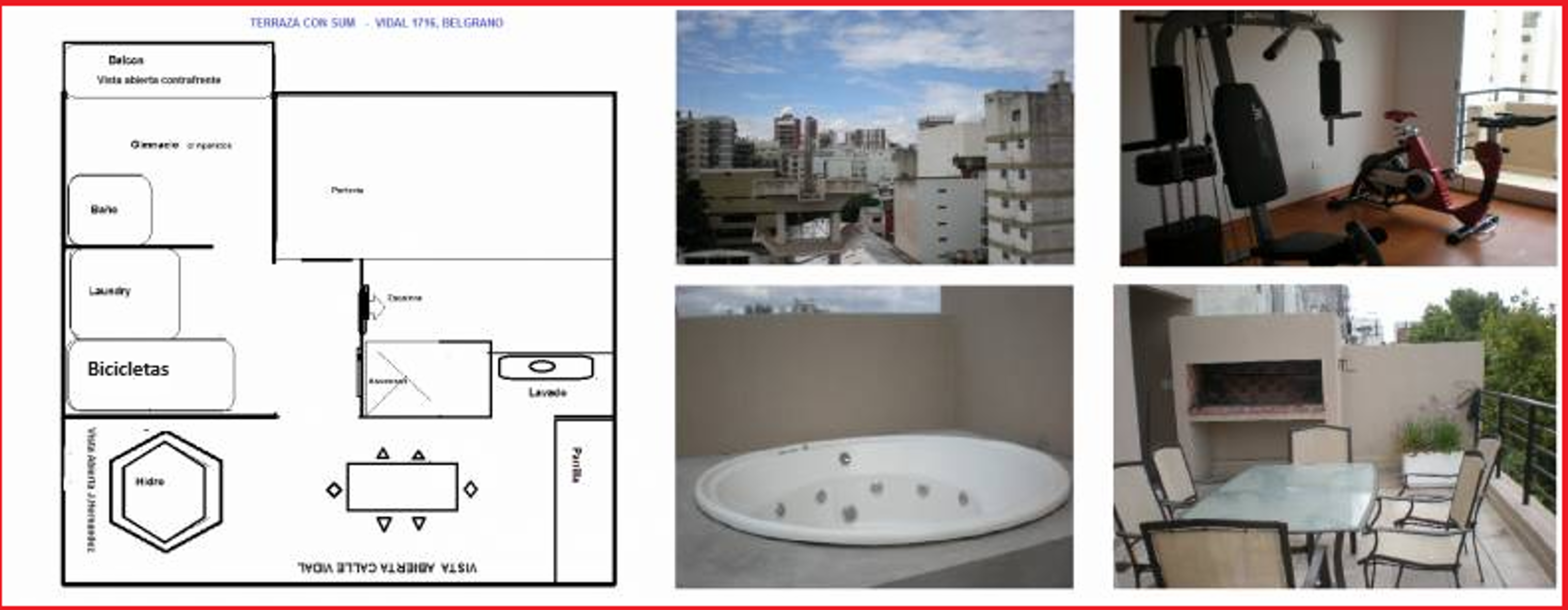 Monoambiente Edificio Amenities - Jacuzzi - Parrilla - Gimnacio - Laundry - Bicicletero — foto 9