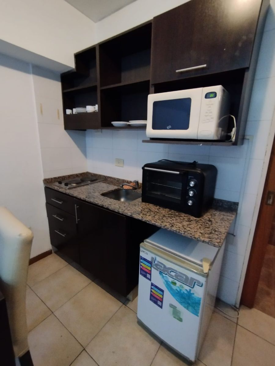 Monoambiente Amoblado equipado Edf Pileta y Solárium - 5