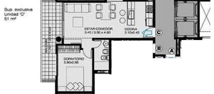 Departamento en Venta en Rosario - Colon 1889 - 14