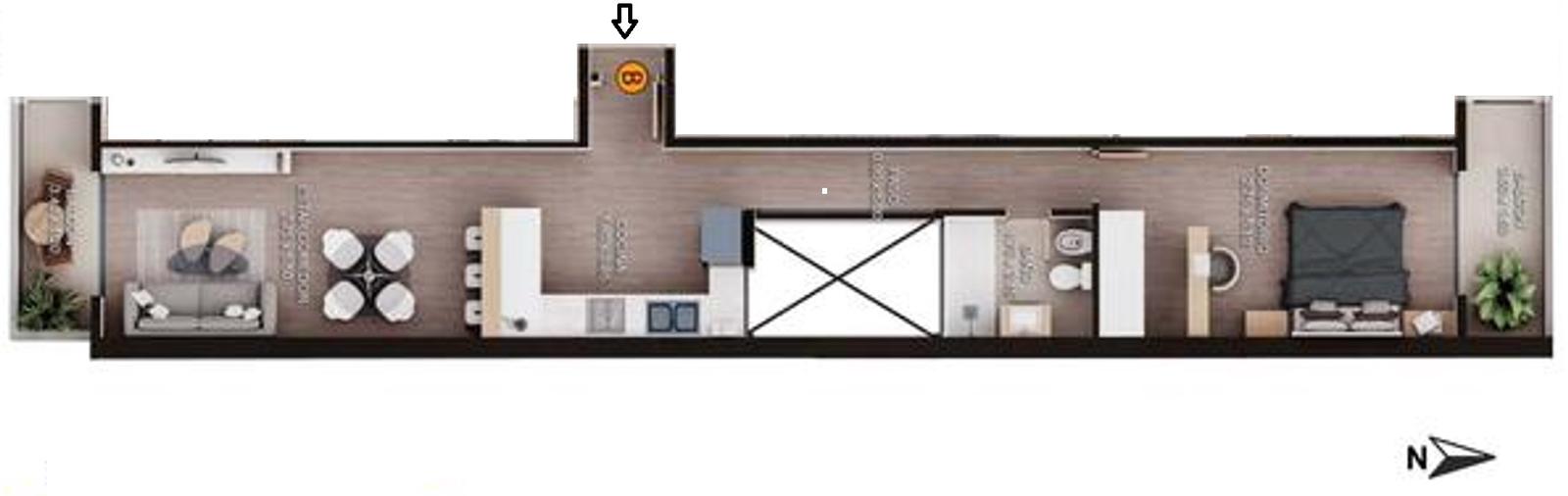 Departamento en Venta en Rosario - Mendoza al 800 - 17