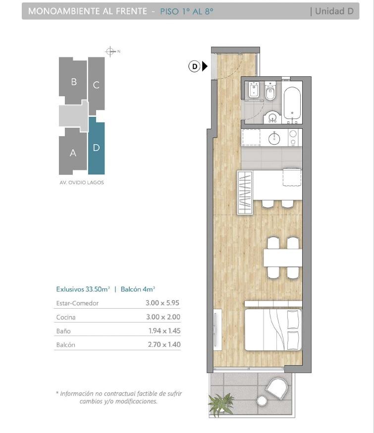 Departamento en Venta en Rosario - Ov Lagos al 1100 - 4