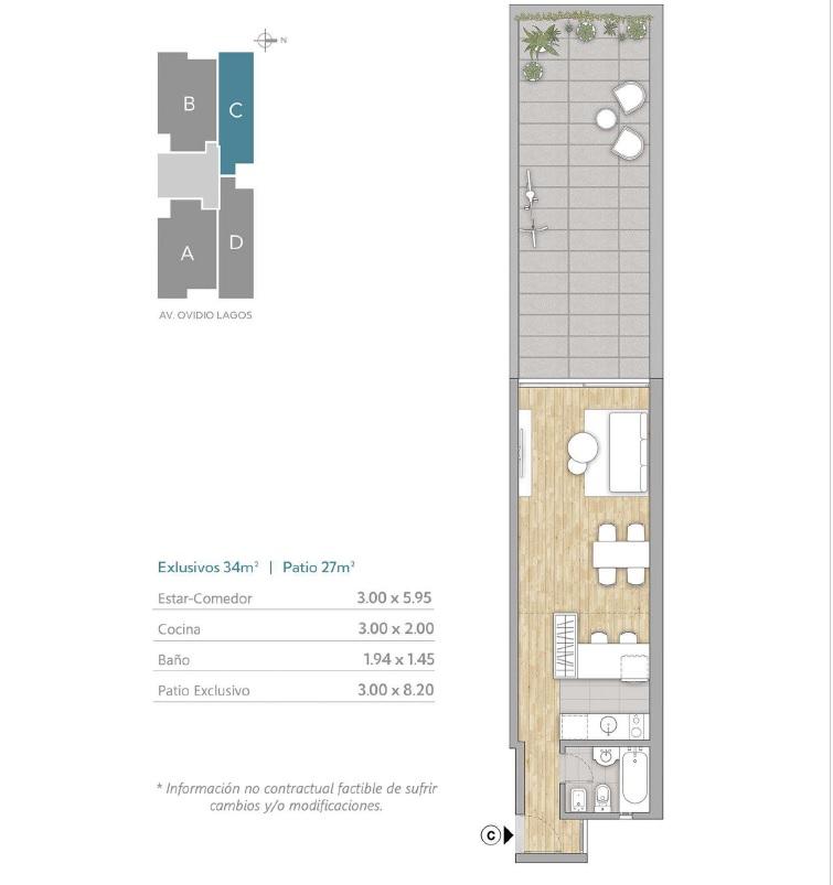 Departamento en Venta en Rosario - Ov Lagos al 1100 - 5