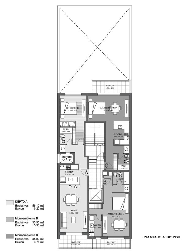 Departamento en Venta en Rosario - Cafferata al 800 - 10