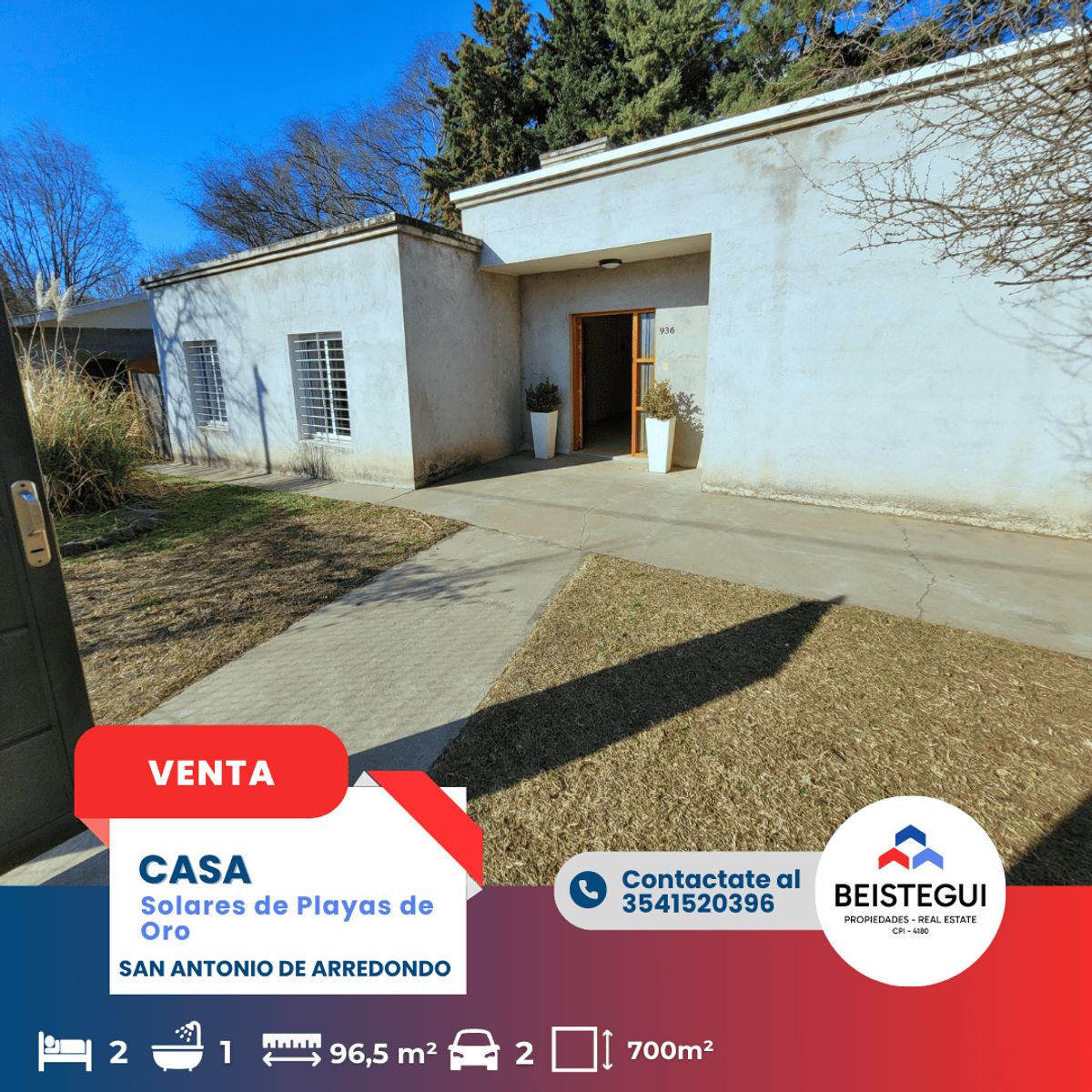 Casa en Venta en San Antonio de Arredondo a 3 Cuadras del Río