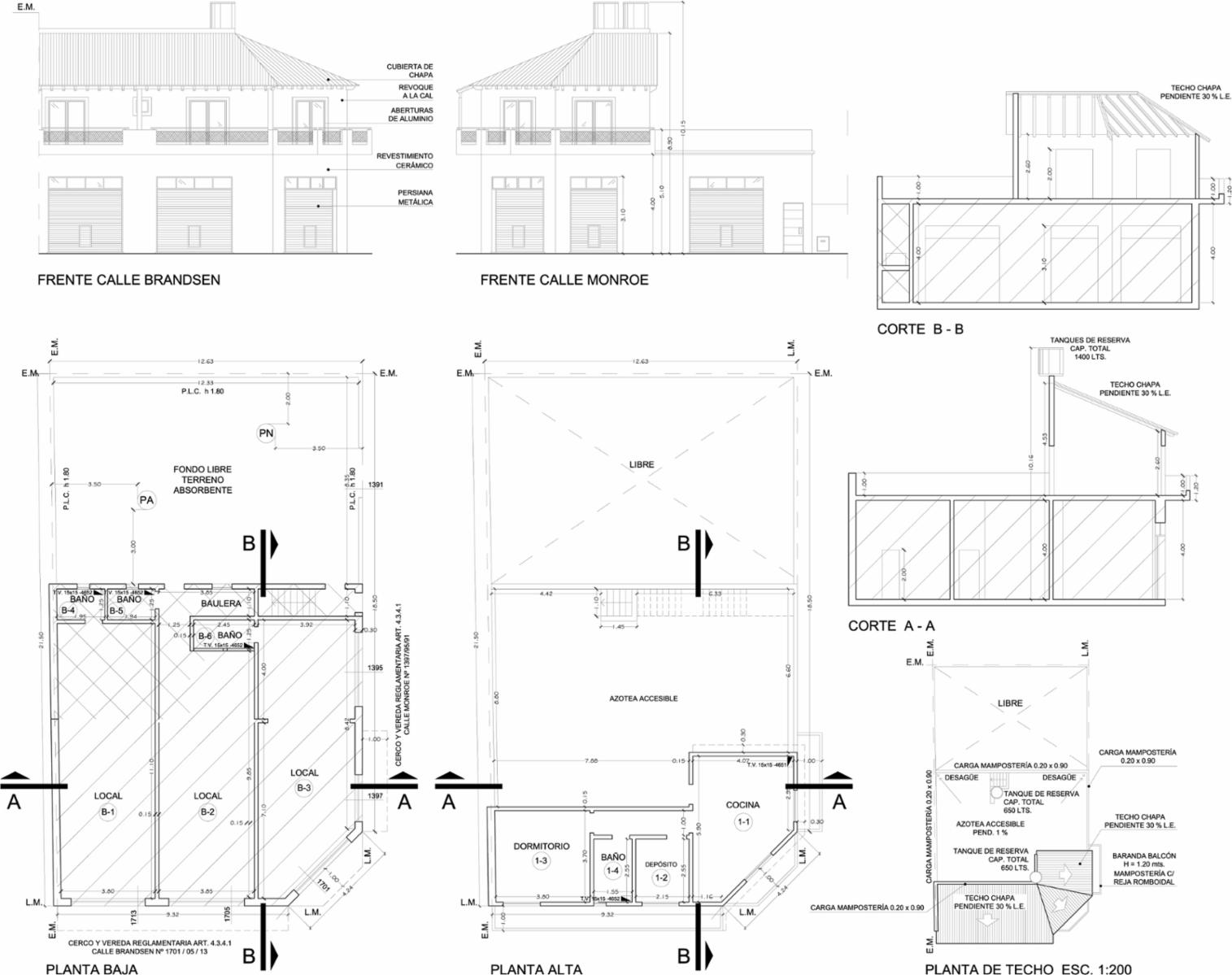 Departamento de 3 amb. en planta alta con 3 locales en planta baja — foto 4