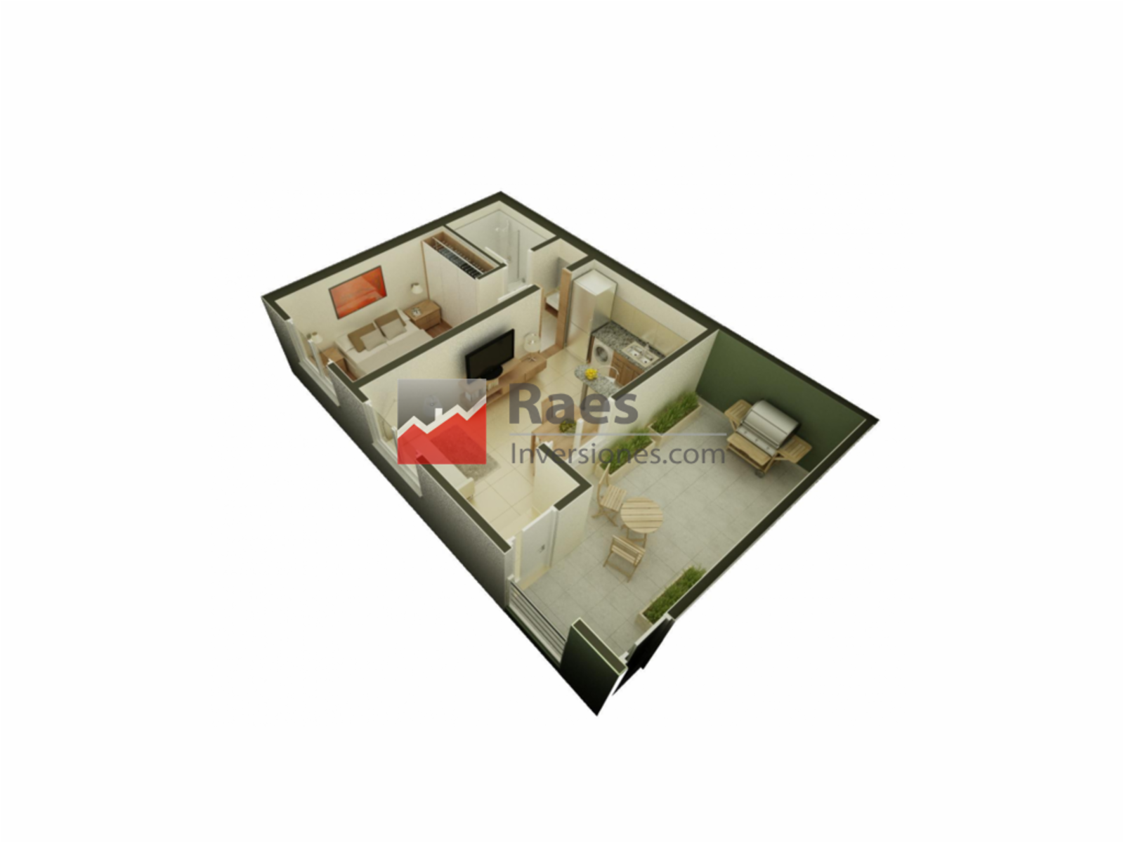 DEPARTAMENTO A ESTRENAR DE 1 DORMITORIO , SAN MARTIN AL 5100 — foto 11