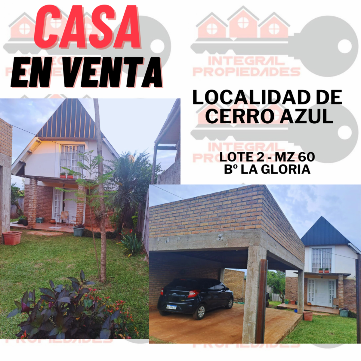 LOTE 2 - MZ 60 - Bª LA GLORIA - CERRO AZUL - 1