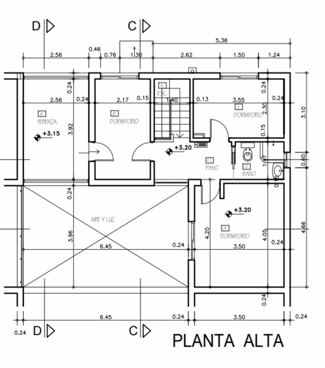 VIVIENDA EN PH. 3 DORMITORIOS - 2