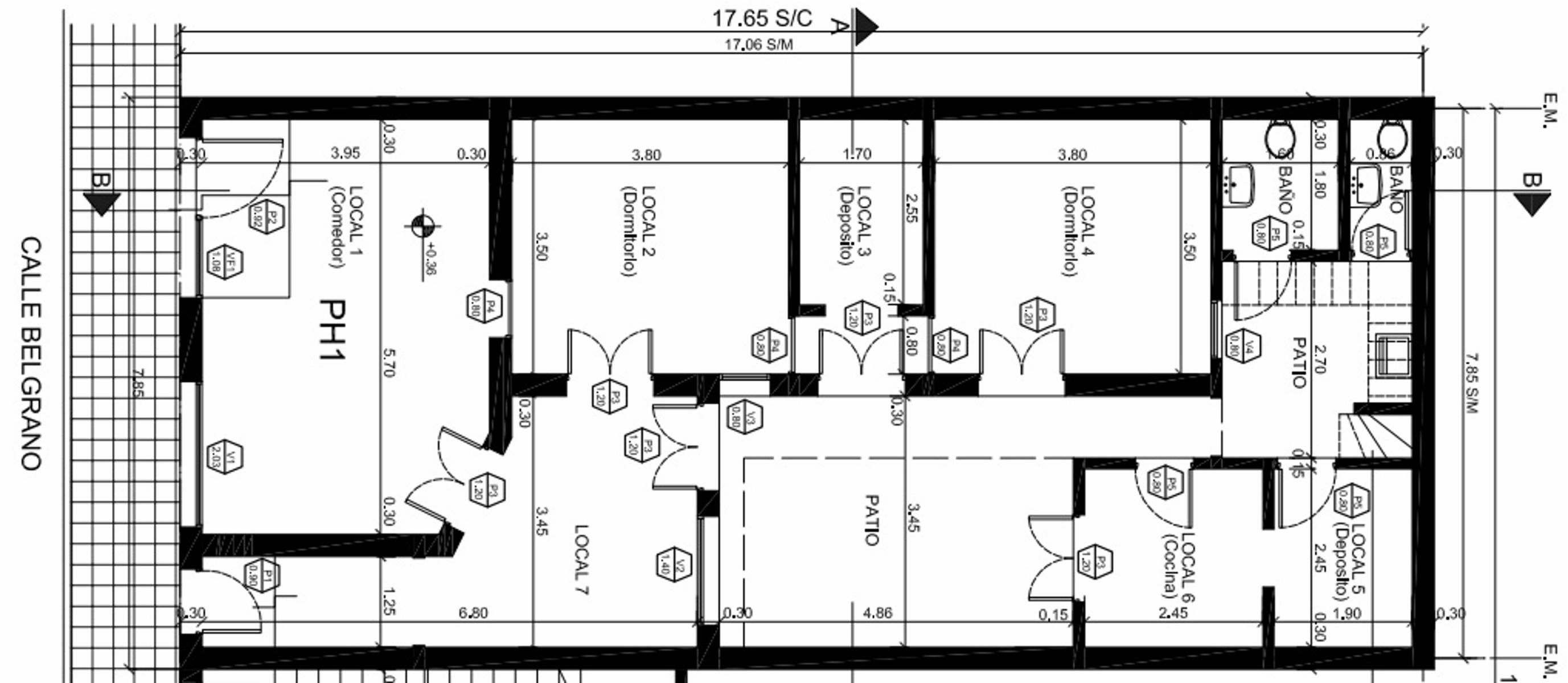 Inversores Ocasion de compra calle Belgrano ,Paseo Guemes Inmueble con 5 Locales (casi todos alquilados)+deposito+patio+baño, se vende con inquilinos ,Buena Renta MENSUAL — foto 6